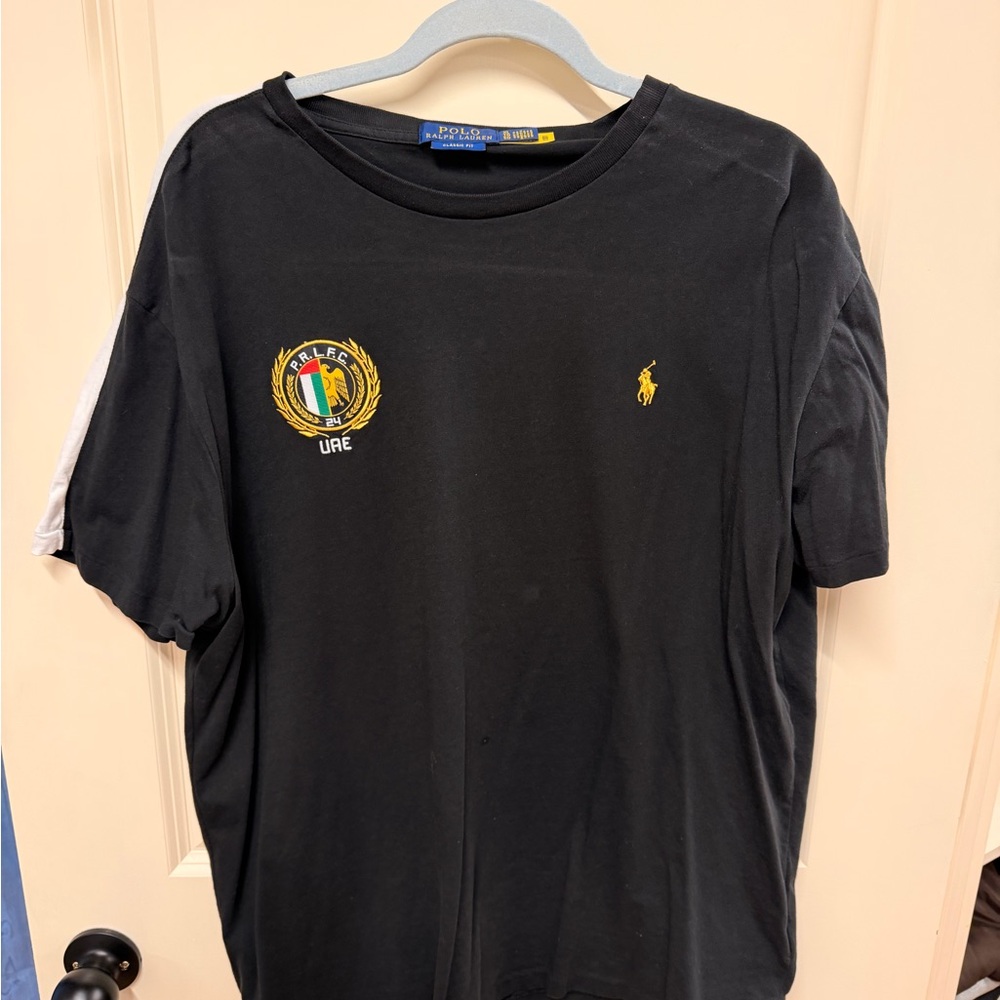 Polo by Ralph Lauren Black Tee with Logo